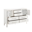 Andover 60" Dresser W/Doors-White