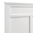 Andover 3/3 T Headboard, Footboard & Slats-White