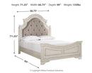Realyn Upholstered Bed