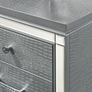 Valentino Dressing Table-Silver