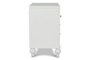 Valentino Nightstand-White