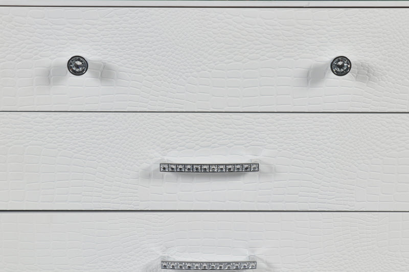 Valentino Nightstand-White