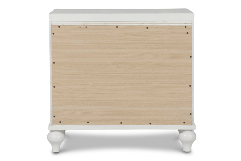 Valentino Nightstand-White
