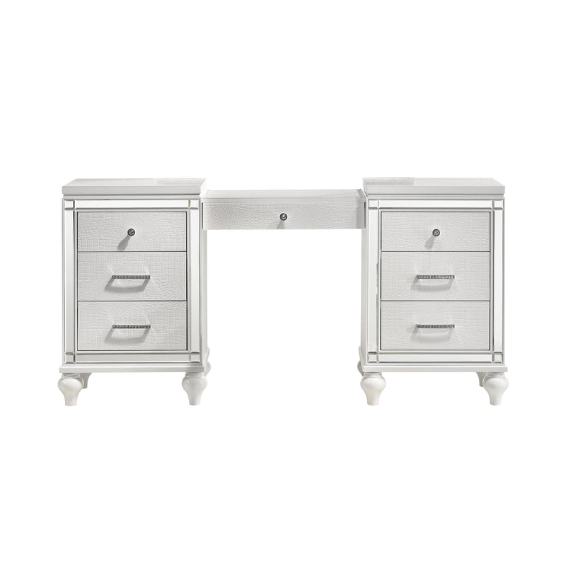 Valentino Dressing Table-White