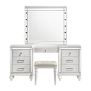 Valentino Dressing Table Mirror (Bulbs Not Included)-White