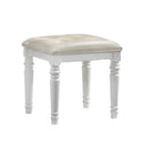 Valentino Dressing Table Stool-White