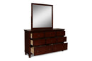 Tamarack Mirror- Brn Cherry