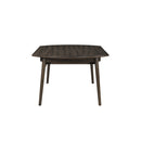 Rex 65" Round Table With Self Storing Leaves-Walnut