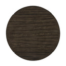 Rex 65" Round Table With Self Storing Leaves-Walnut