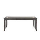 Lisbon Rectangle Dining Table-Gray