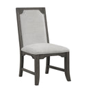 Lisbon Dining Side Chair (2 Per Carton)-Gray