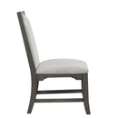 Lisbon Dining Side Chair (2 Per Carton)-Gray
