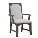 Lisbon Dining Arm Chair (2 Per Carton)-Gray
