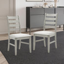 Pascal Ladderback Dining Chair (2 Per Carton)-Driftwood