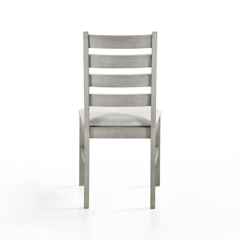 Pascal Ladderback Dining Chair (2 Per Carton)-Driftwood