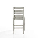 Pascal Ladderback Counter Chair (2 Per Carton)-Driftwood