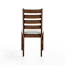 Pascal Ladderback Dining Chair (2 Per Carton)-Walnut