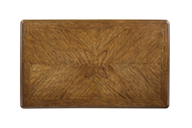 Gia 5 Pc 60" Dining Table & 4 Chairs-Brown