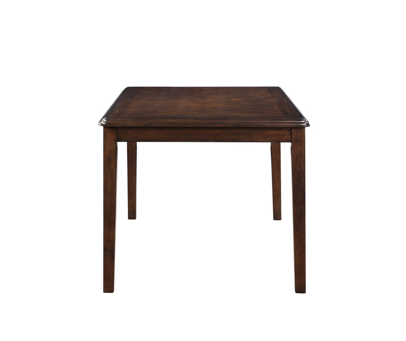 Gia 5 Pc 60" Dining Table & 4 Chairs-Cherry