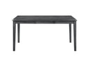 Gia 5 Pc 60" Dining Table & 4 Chairs-Gray