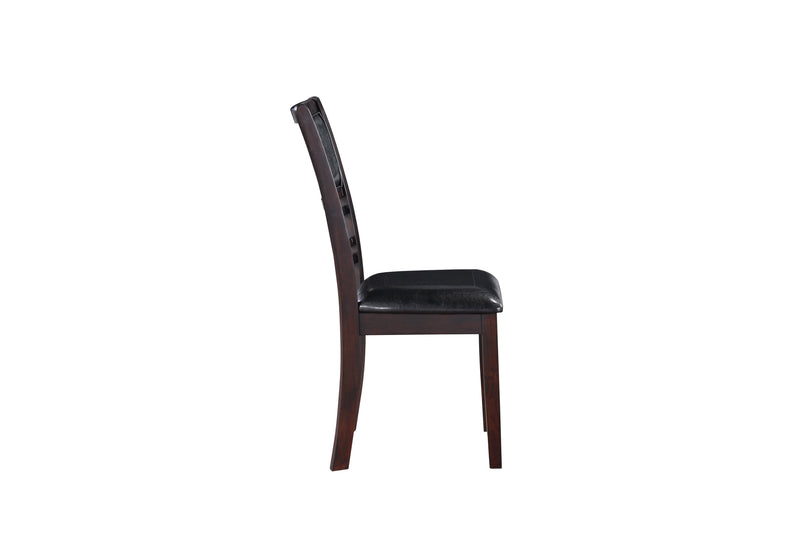 Gia Dining Chairs (2/Ctn)-Ebony