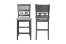 Gia Counter Chairs (2/Ctn)-Gray