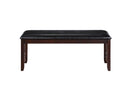 Gia 46" Bench-Ebony