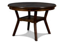 Gia 5 Pc 47" Round Dining Table & 4 Chairs-Cherry