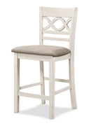 Cori Counter 5 Pc Set-Bisque/Brown