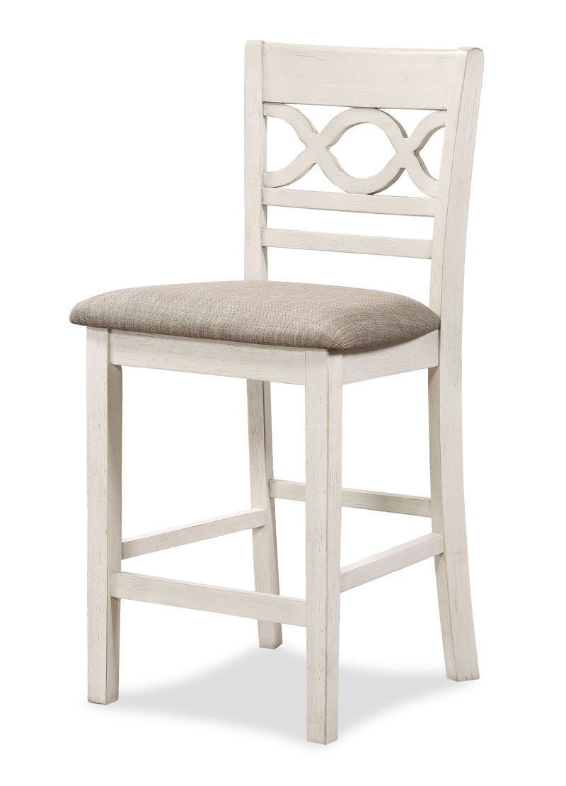 Cori Counter 5 Pc Set-Bisque/Brown