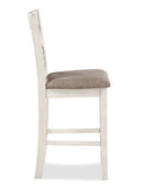 Cori Counter 5 Pc Set-Bisque/Brown