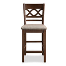 Cori Counter 5 Pc Set-Brown Cherry