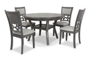 Mitchell 5 Pc Dining Set-Gray