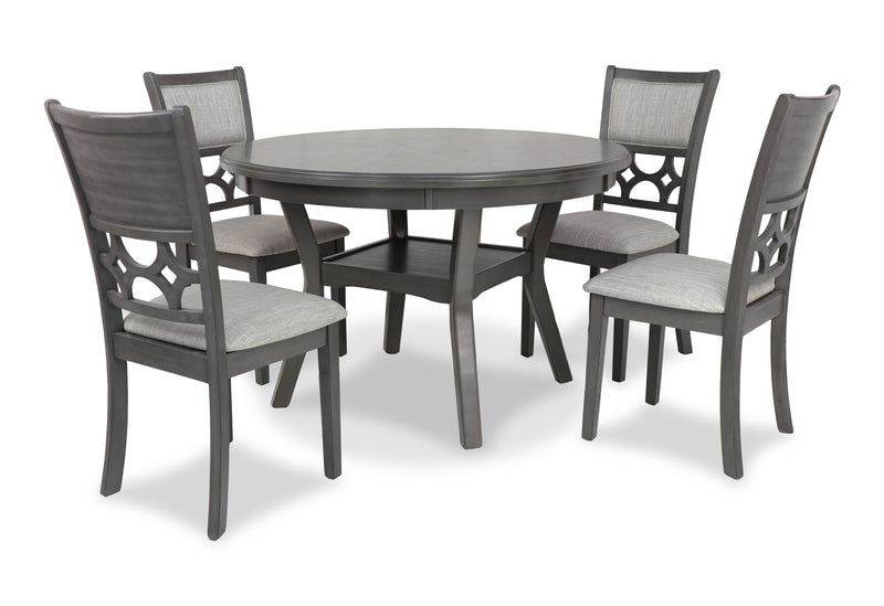 Mitchell 5 Pc Dining Set-Gray