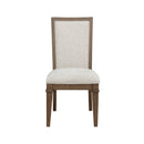 Mariana Upholstered Side Chair (2 Per Carton)-Vintage Mocha
