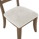 Mariana Wood Back Side Chair (2 Per Carton)-Vintage Mocha