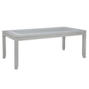Fiona Rectangle Dining Table-Mist Gray