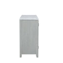 Fiona Marble Top Dining Buffet/Server-Mist Gray
