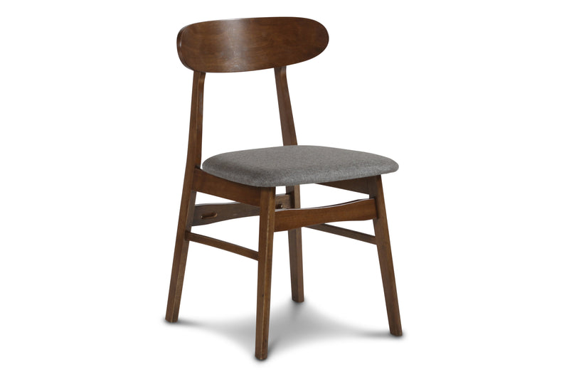 Morocco Dining Chair W/Dark Gray Seat Cushion (2 Per Carton)