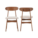 Morocco Dining Chair W/Natural Seat Cushion (2 Per Carton)