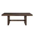 Kody 79" Rectangle Dining Table Top-Dk Walnut