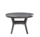 Amy 5 Pc 47" Round Dining Set-Gray