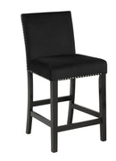 Celeste Counter Height Chair-Black (2 Per Carton)