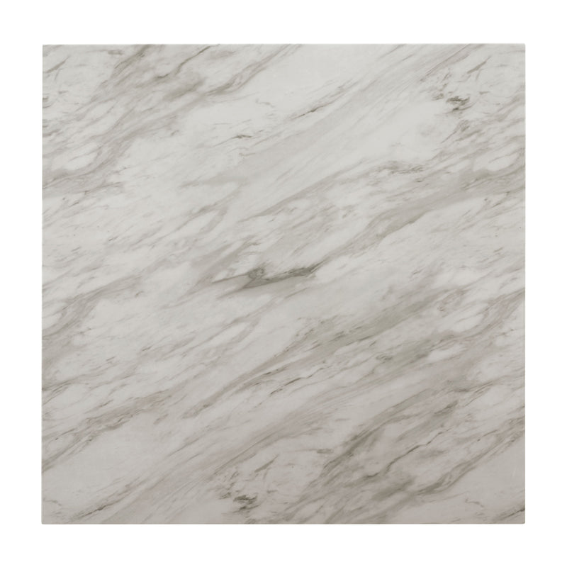 Celeste 5Pc 42" Marble Finish Counter Table & 4 Chairs-Gray