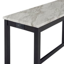 Celeste Theater Bar Table W/ 3 Stools-Black