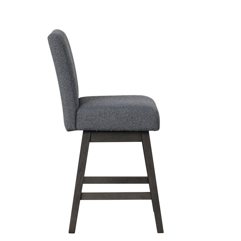 High Line Swivel Counter Chair (2 Per Carton) -Gray