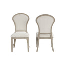 Gwendolyn Dining Side Chair (2 Per Carton)-Cerused Taupe