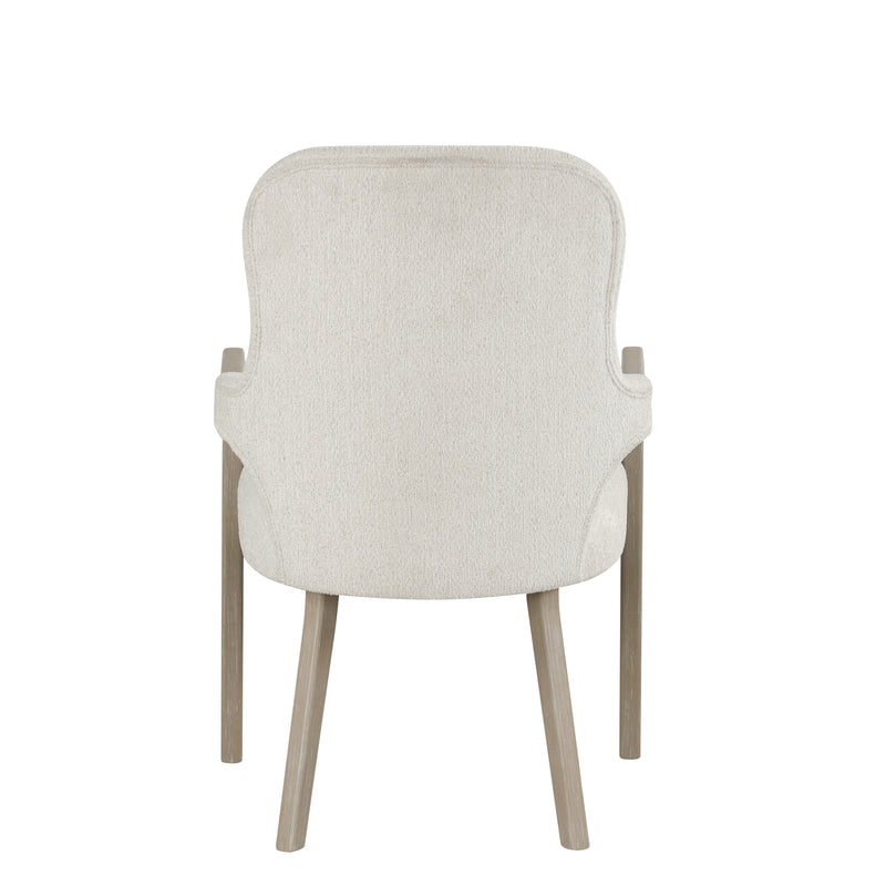 Gwendolyn Upholstered Arm Chair (2 Per Carton)-Cerused Taupe