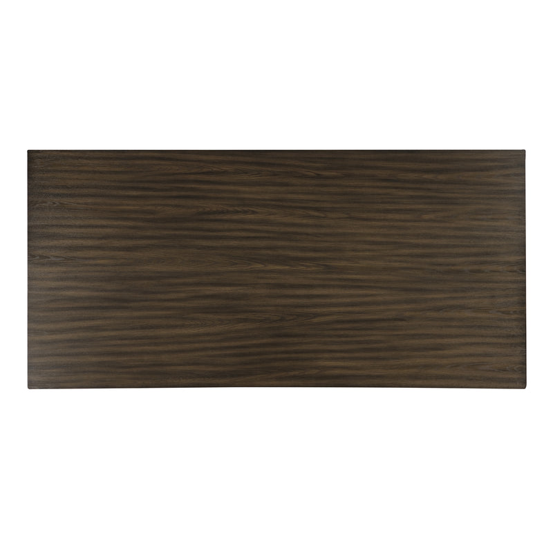 Cityscape Rectangle Dining Table Base-Walnut