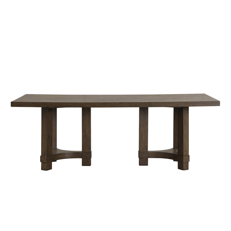Cityscape Rectangle Dining Table Top-Walnut